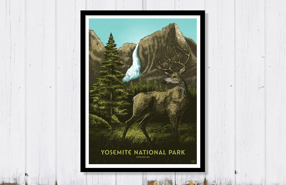 They're Here! The 59PS Yosemite National Park Posters