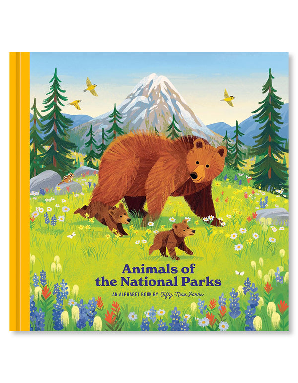 Animals of The National Parks Book by Fifty-Nine Parks