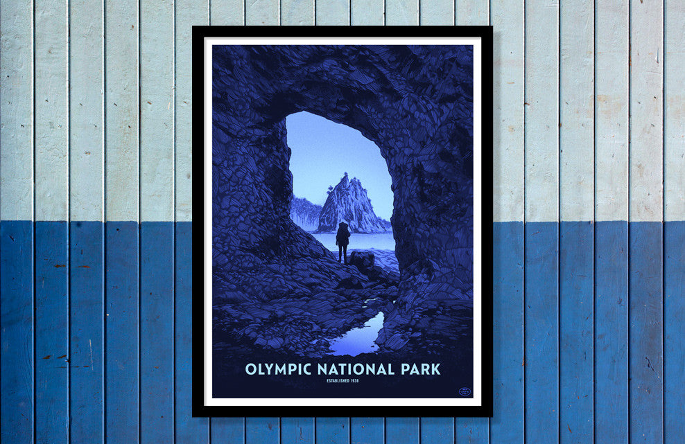 Olympic National Park Poster