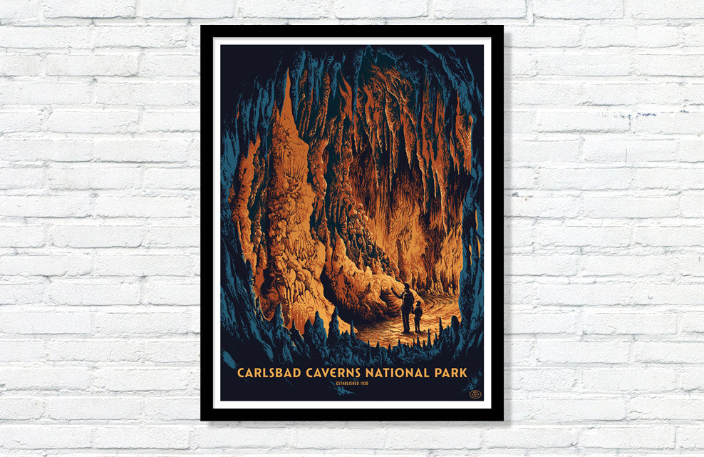Carlsbad Caverns National Park Poster