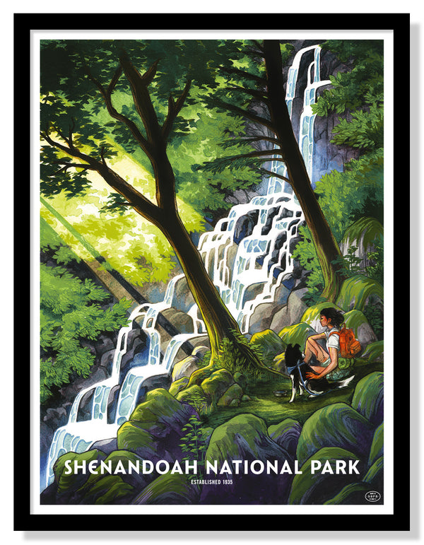 Shenandoah National Park Poster (Large Timed Edition)