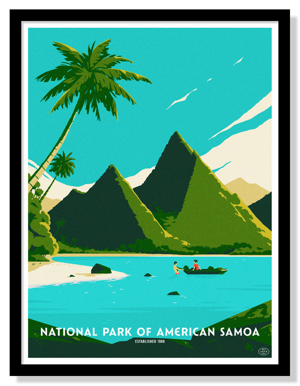 National Park of American Samoa Poster