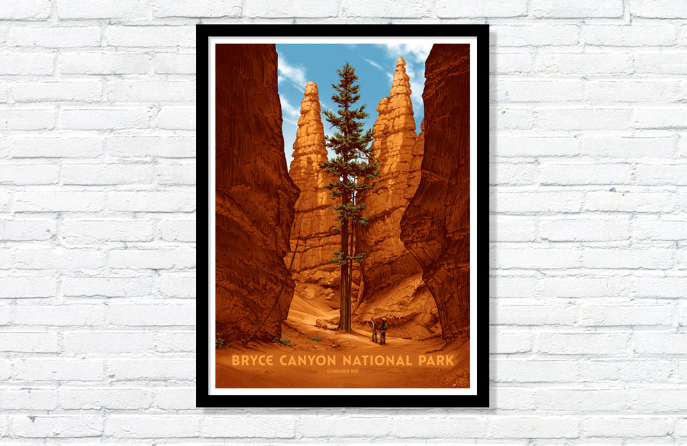 Bryce Canyon National Park Poster (Large Timed Edition)