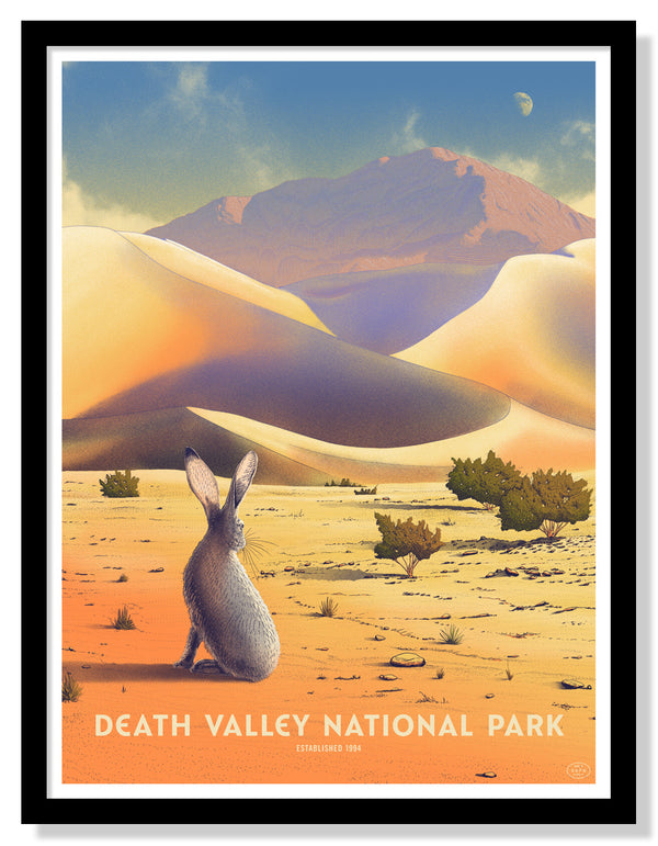 Death Valley National Park Poster (Large Timed Edition)
