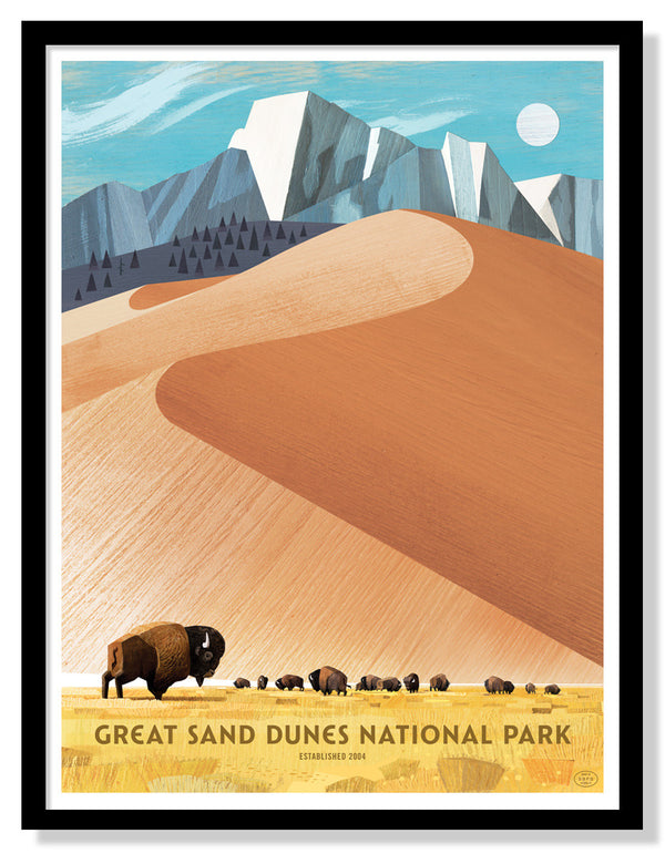 Great Sand Dunes National Park (Large Timed Edition)