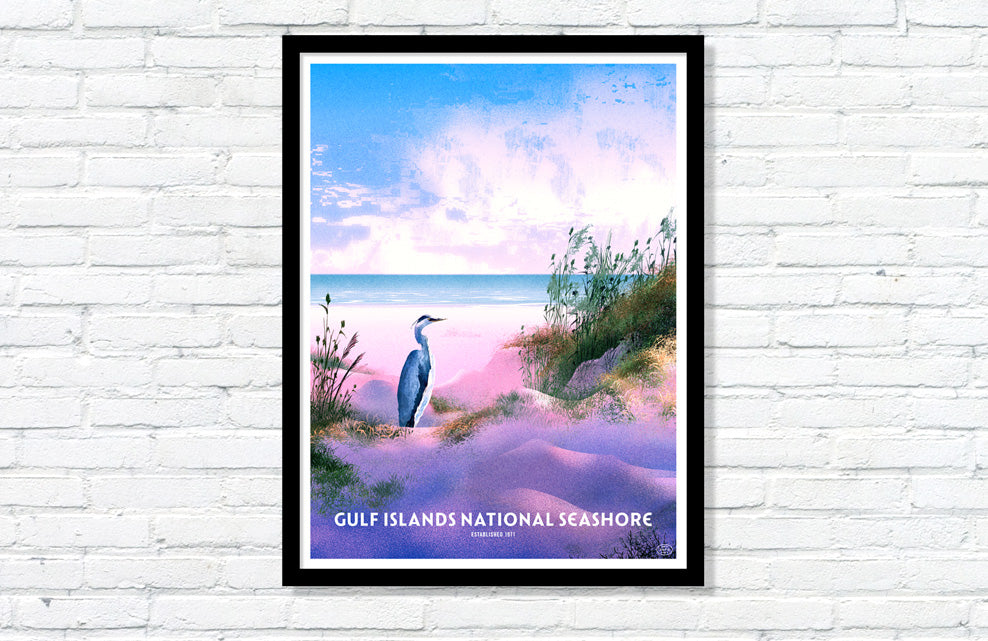 Gulf Islands National Seashore Poster