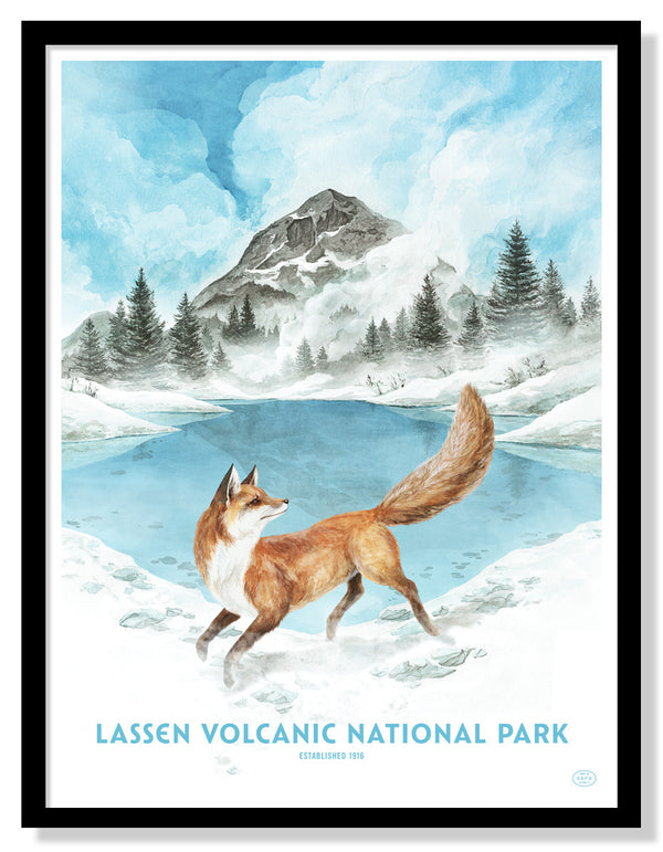 Lassen Volcanic National Park (Large Timed Edition)