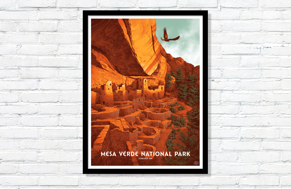 Mesa Verde National Park Poster (Large Timed Edition)