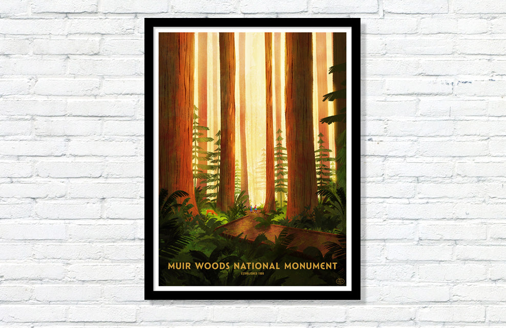 Muir Woods National Monument Poster